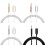 iPhone Aux Cable 3.5mm to Lightning 1m Silver 4