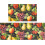 Kitchen Rugs Set Vintage Black Farmhouse 2 pcs 1