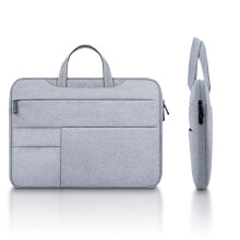 Laptophoes 14 inch, grijs, waterdicht