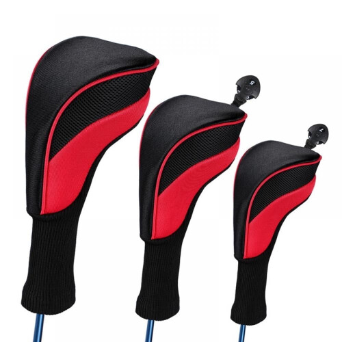 Golf Head Covers for Driver and Fairway Woods 3 pcs