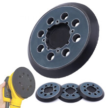 Schleifpads mit Klettverschluss, 12,7 cm, 8 Löcher, 4er-Pack