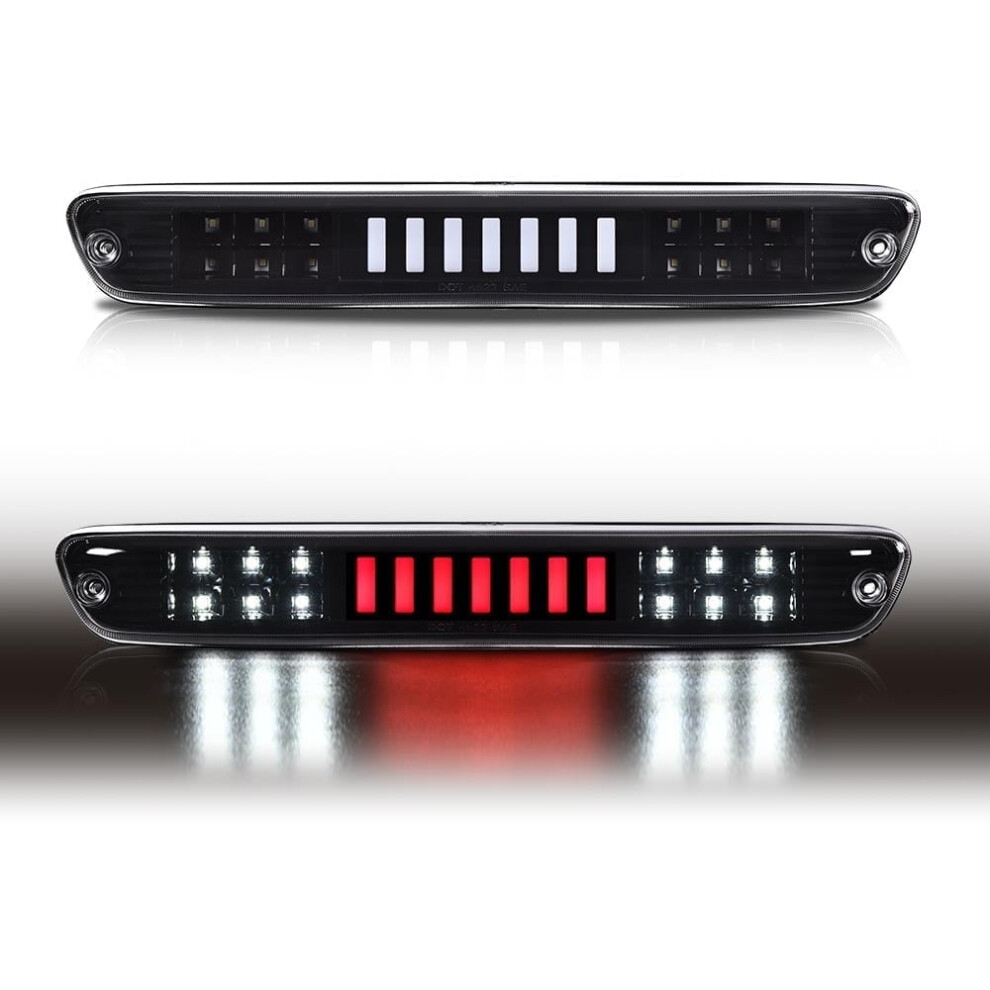 Pit66 Led Third Brake Bar Black/Clear For 2004Â2012 Light/Black 959110321454