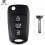 Hyundai Car Key Shell Folding Remote Accessory (2 pcs) 2