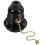 Zipper Light Fixture Pull Switch Black 7x5.5x5.5cm 2