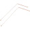 Copper Dowsing Rods 99.9% Pure 2 pcs 3