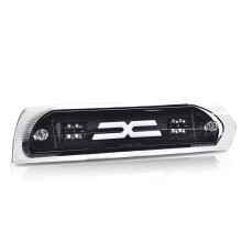 Compatibil cu Dodge Ram 1500 2002-2009, lampă de frână spate cu bară LED, lampă cargo neagră