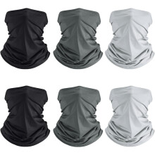Nekwarmer/gezichtsmasker met verkoeling (6 stuks)