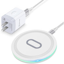 Bezdrátová nabíjecí podložka 15W pro telefony Samsung a Pixel