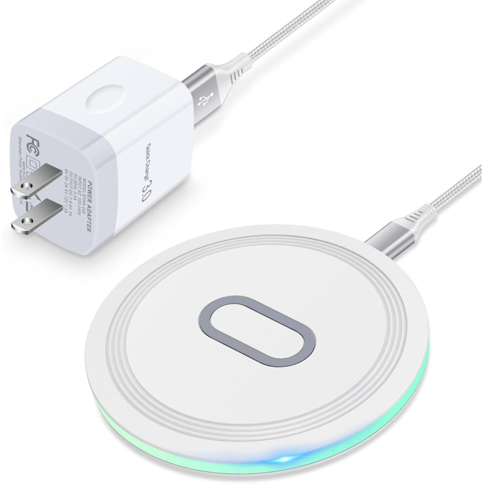 Wireless Charging Pad 15W For Samsung And Pixel Phones 913466565184