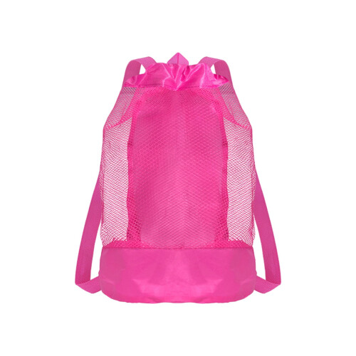 Mesh swim bag drawstring backpack 1 pack