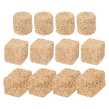 Mini meules de foin de couleurs assorties, décoration artisanale, 12 pièces