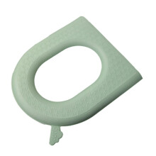 Housse de siège de toilette imperméable en gel de silice (1 pièce)