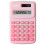 Pink desktop calculator 12-digit LCD display 1