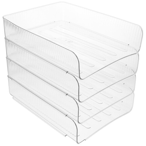 Cestino portadocumenti FRCOLOR formato A4, 4 livelli, 4 pezzi