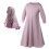Mädchen Ramadan Abaya Traditionelles Gewandkleid 1
