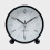 Luminous alarm clock silent pendulum desk clock black 2