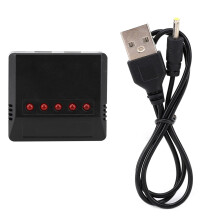 Chargeur universel pour batterie au lithium 3,7 V, 1 à 5 emplacements, équilibré