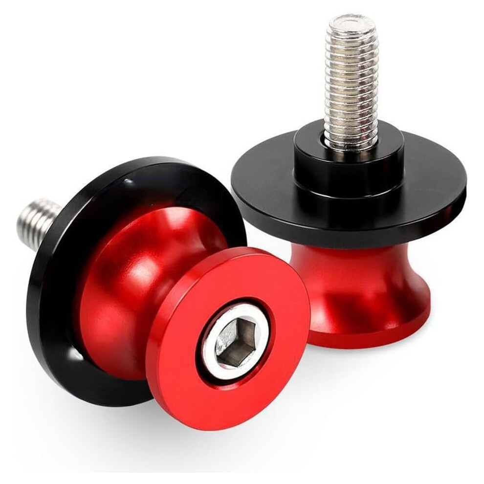 Motorcycle Swing Arm Spools For Kawasaki Ninja 2Pcs M8 Red 913466951918