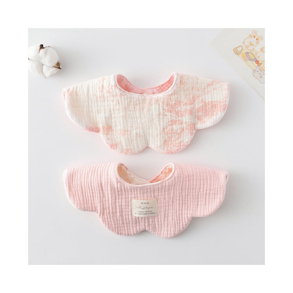 Baby Bibs Drool and Teething Muslin 2-Pack