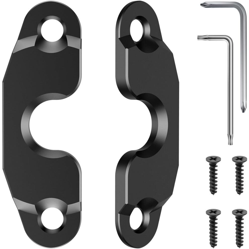 Aluminum Sun Visor Repair Kit For Jeep Wrangler Jk Jl 913466953332