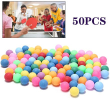 Colored Ping Pong Balls 40mm 50 pcs