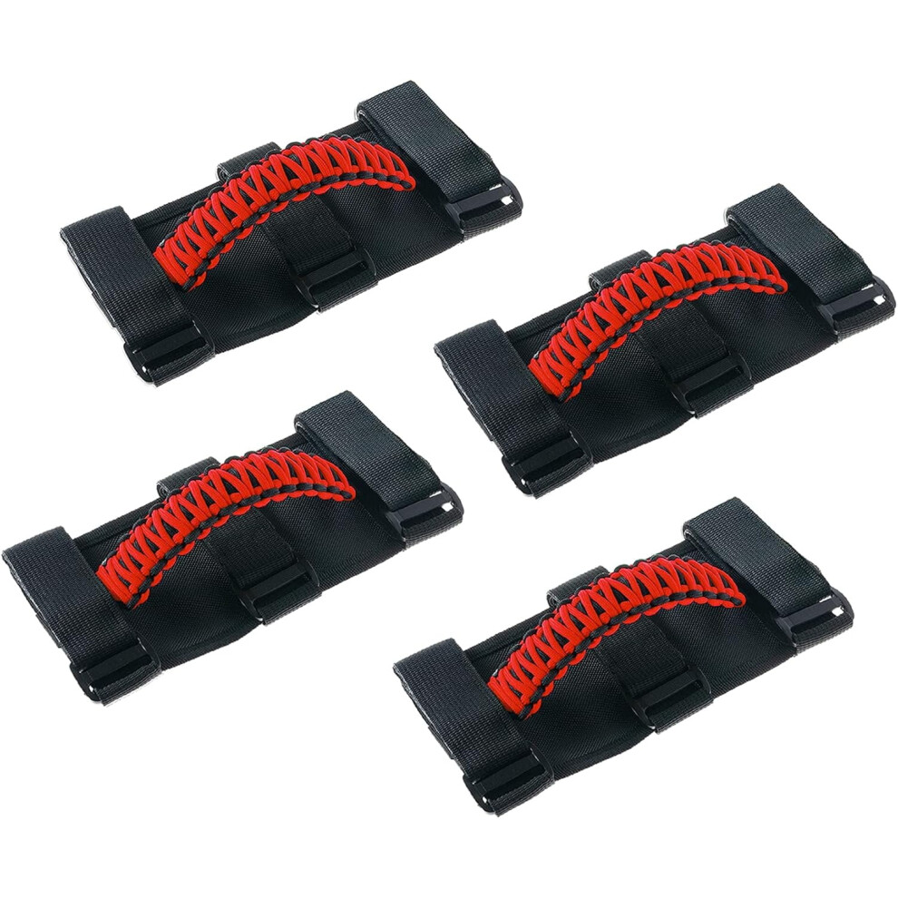 Roll Bar Grab Handles For Jeep Wrangler & Gladiator 913466954162