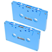 FRCOLOR blank audio cassettes retro decor 2 pcs