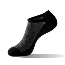 Unsichtbare Socken für Damen und Herren, atmungsaktive Baumwollmischung