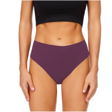 Szivárgásmentes menstruációs alsónemű nőknek, magas derekú, Purple4XL