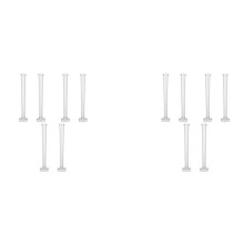 12 Piezas de Moldes para Velas, JoyeríA, Moldes de Resina, Moldes, Candelabros CóNicos, Juego de Velas de Emergencia CóNicas para Velas