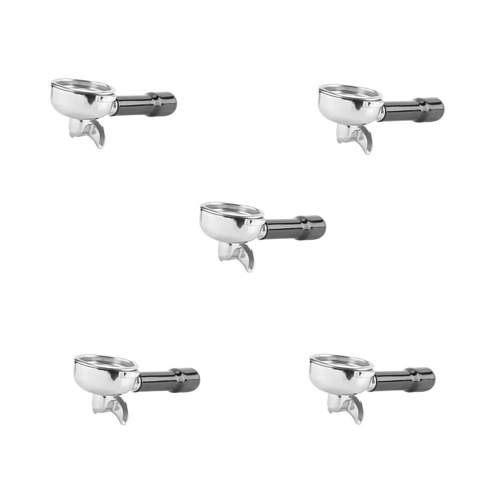 5X 58Mm Stainless Steel Coffee Machine Bottomless Filter Holder Portafilter For Rocket/ Expobar Double Mouth/ E61/ Faema 6032695550625