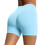 Højtaljede yogashorts til kvinder, åndbare og hurtigttørrende 1