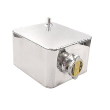 2.5L Universal Coolant Radiator Overflow Expansion Tank Reservoir Recovery Water Tank Bottle for Car Truck Boat