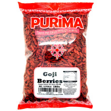 Goji Berries 1kg 100% Raw Natural Non GMO Premium Quality Whole Wolf Berry Sun Dried Fresh Wolfberry - Full of Antioxidants Healthy SuperFood - Vegan