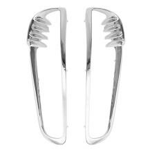 Motorcycle Radiator Trim Bezels for V-ROD VRSC ROD 2001-2010 ABS Plastic