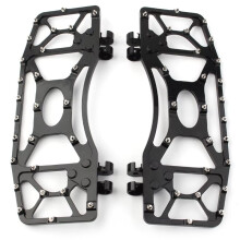 Motorcycle Wide Foot Pegs Floorboard MX Style for Davidson Touring Electra Road Glide Dyna FLD Accessories
