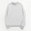 Dame sweatshirt med rund hals, efterår, afslappet, løs pasform, lang 1