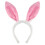 Furry Bunny Ear Headband with Flexible Wire 1