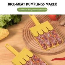 Moule Ă boulettes de viande en plastique pour cuisine, lot de 4
