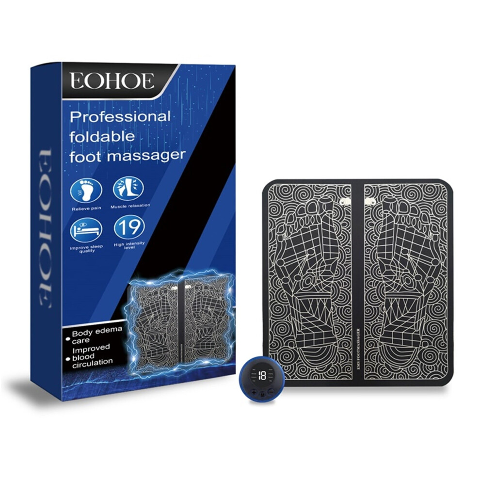 Ruhiku GW Foot Massager Mat for Neuropathy Relief 8 Modes
