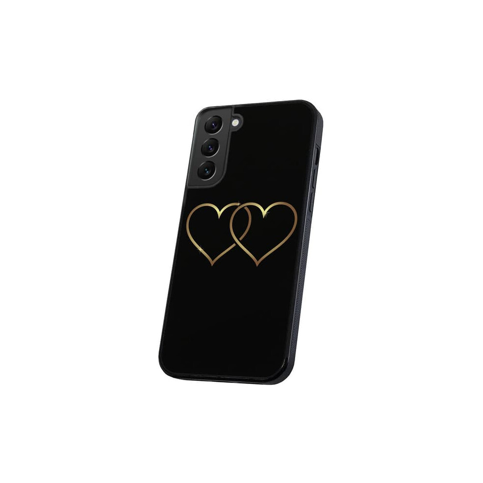 Samsung Galaxy S22 Case Double Hearts Multicolor 940684242580