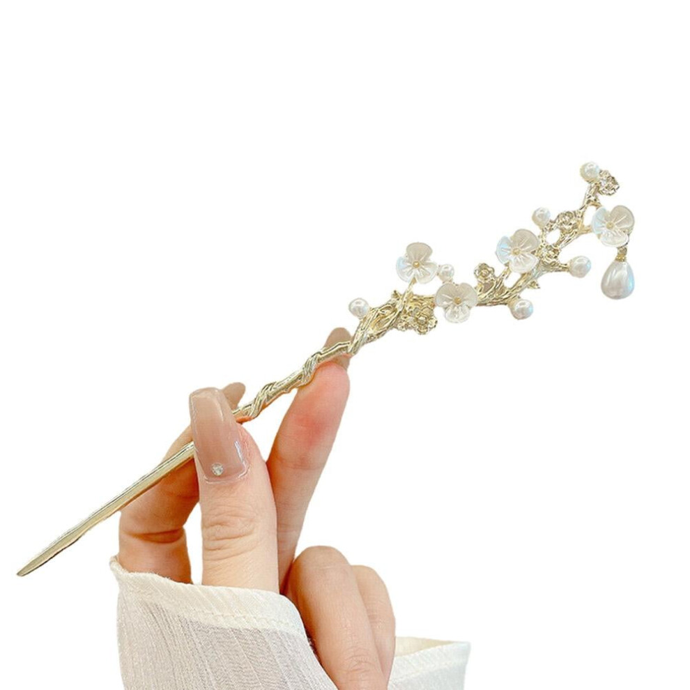 Retro Chinese tassel hair clip for women handmade