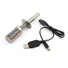 RC Nitro Glow Plug Starter 1.2V 1800mAh Rechargeable