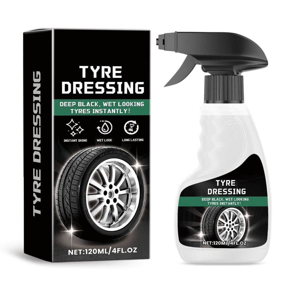 Car Tire Brightener Cleaning And Blackening 120Ml 946140383613