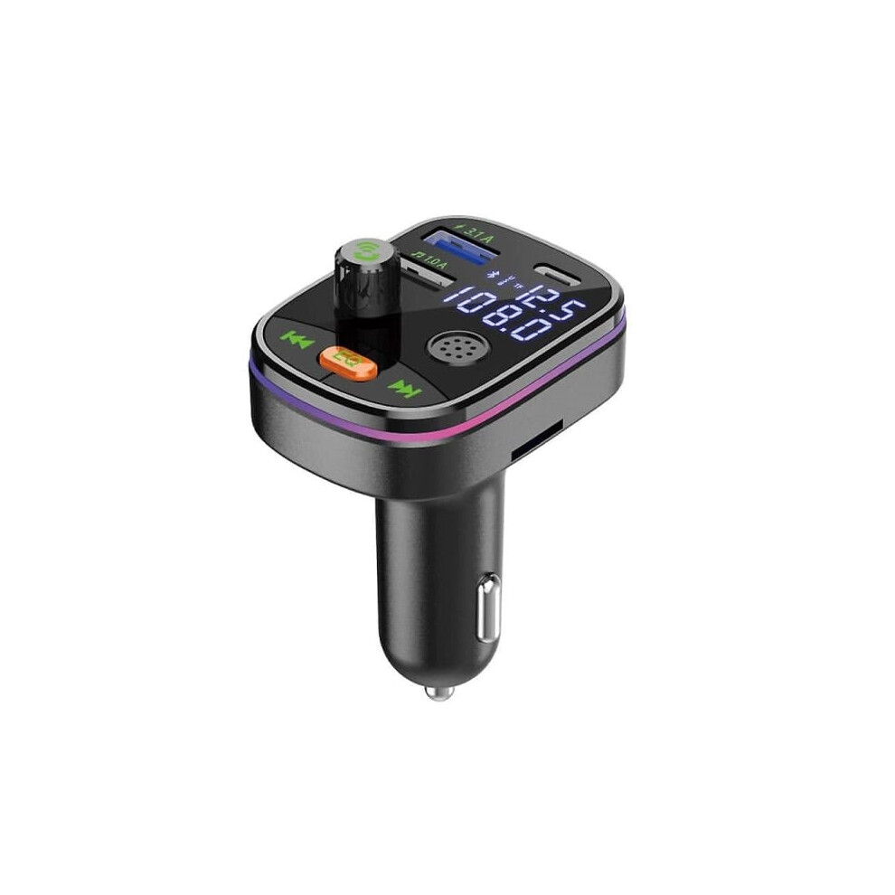 Bluetooth 5.0 Fm Transmitter With Usb Charging And Mp3 940684256471