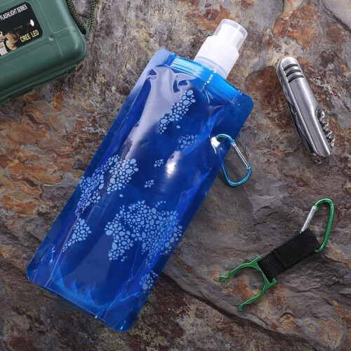 Water Bag Portable Ultralight Foldable 350ml 480ml 1