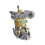 Mechanický fidget spinner Tank Robot pro dospělé 1 ks 1