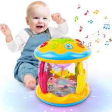 Ocean Projector Toy for Babies 6-18 Months with Music and