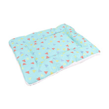 Dog Crate Mat, Soft Dog Kennel Pad for Small Dog Sleeping, 18x14", Pet Puppy Cat Washable Pad for Cages Bed Kennels Sofa Floors, blue