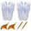 Massage socks cotton reflexology set 2 pairs 1